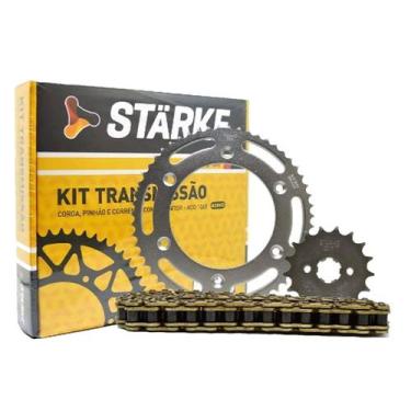 Imagem de Kit Transmissão Honda Nxr Bros 125 Com Retentor - Starke