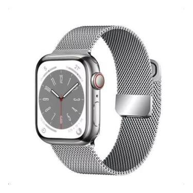 Imagem de Pulseira Aço Milanês Milanese Para SmartWatch 38/40/41mm Largura 20 - 