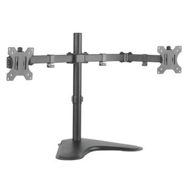 Imagem de Suporte Giratório de Mesa para 2 Monitores de 17" a 32" - ELG