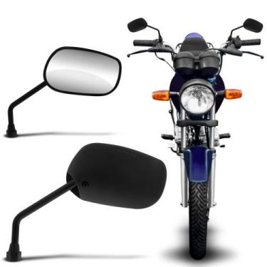 Imagem de Par Retrovisor Moto Pro Tork  Yamaha Universal Modelo Mini Titan 2000 