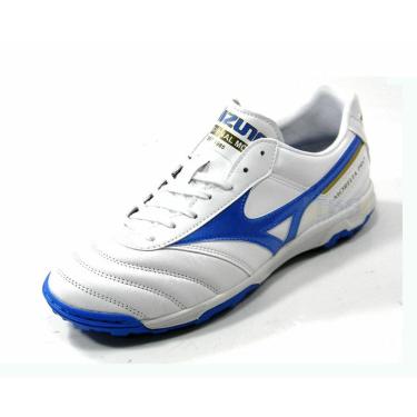 Imagem de Chuteira Morelia Society AS PRO 2 Couro bco/azl - Mizuno