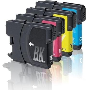 Imagem de Kit 4 Cartucho Tankfull Para Brother LC75 LC79 CMYK - Brother C6510DW,