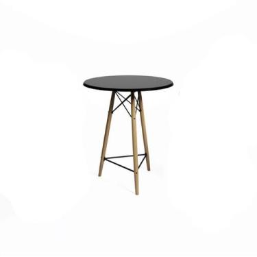 Imagem de Bistrô Eames Barcelona Tampo Preto 60 cm - House Design
