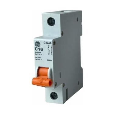 Imagem de Disjuntor Unipolar Monofasico Din Ge 10a, 16a, 20a, 25a, 32a
