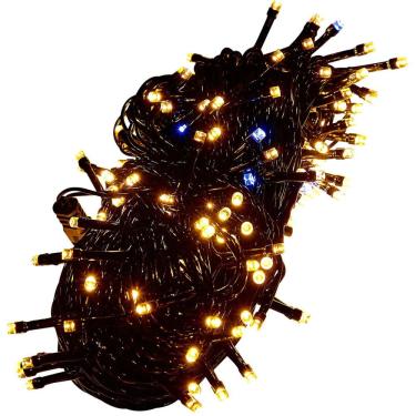 Imagem de Pisca Pisca 100 Leds Natal Decoraçao 10 Metros Enfeite Natalino Arvore Janela Porta Entrada