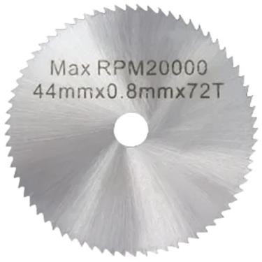 Imagem de Disco Lâmina De Serra 44Mm Hss 72 Dentes Para Micro Retífica - Dremax