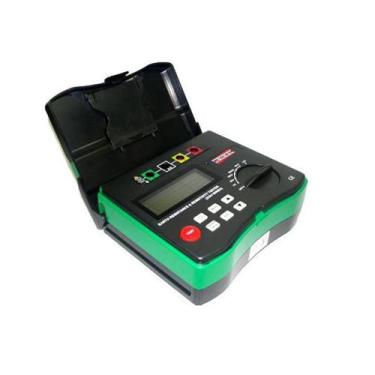 Imagem de Terrômetro Digital Escala Resistência Resistividade Gravação Iec Data 