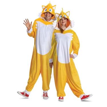 Imagem de Disguise Sonic Tails Adult Costume, Official Sonic Movie 3 Halloween Costume with Headpiece, Adult Size XS/S