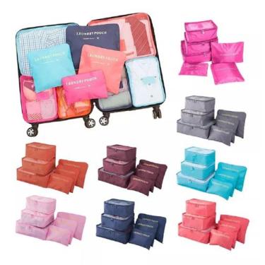 Imagem de Organizador De Malas Para Viagem - Kit 6 Peças - SHOP ALTERNATIVO, Cin