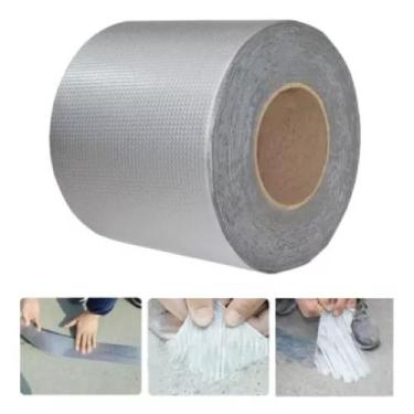 Imagem de Fita Alumínio Reparo 1.mmX 20cm X 1m - Topmixshop