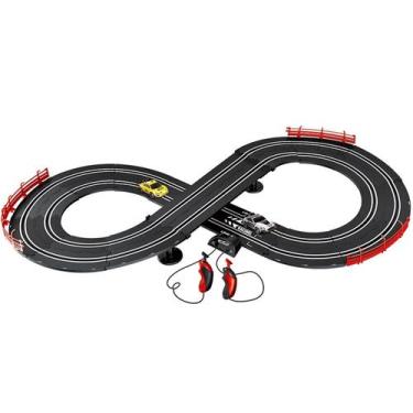 Imagem de Pista De Carrinhos Infantil Autorama Turbo Run Circuito Oito - Dm Toys