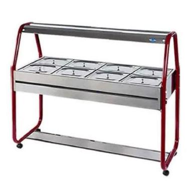 Imagem de Self Service 8 Cubas Desmontado Linha Tradicional Térmico Quente ST 08