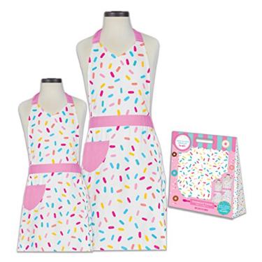 Imagem de Handstand Kitchen Conjunto de avental com estampa bonita Mother and Daughter 100% algodão - granulado