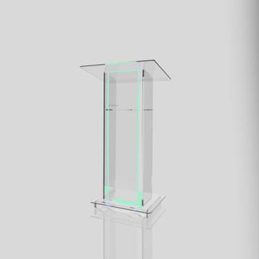 Imagem de Púlpito de Acrílico para Igrejas e Empresas com ou sem Gravação - Acri