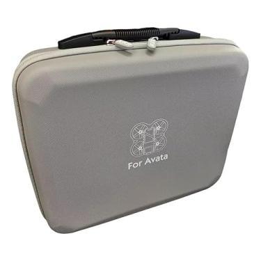 Imagem de Case estojo bag bolsa maleta Transporte Drone Dji Avata 3 Baterias Cinza