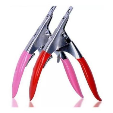Imagem de Alicate Cortador Unha Postiça Gel Tips Acrílica Acrigel - oem
