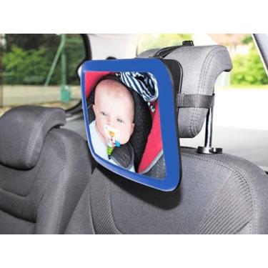 Imagem de Espelho Banco Para Carro Proteção Cadeirinha De Bebê - Kababy