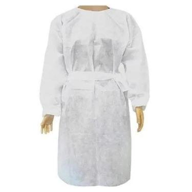 Imagem de Avental descartável c/ punho gr 40 best fabril - 10 unidades