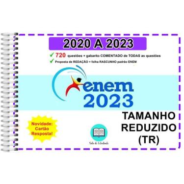 Imagem de Enem TR Provas 2020 a 2023 Gabarito Comentado - Sala Do Estudante