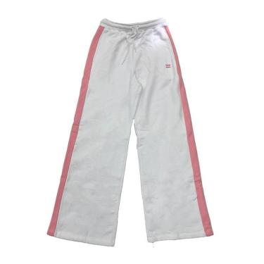 Imagem de Calça Feminina Billabong Moletom Cut - Branco-Feminino