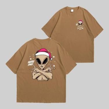 Imagem de Camiseta Techmalhas Oversized Larga Básica Academia Masculina-Masculino