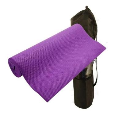 Imagem de Tapete Yoga Mat Colchonete Pilates Fitness Premium 8mm Mbfit