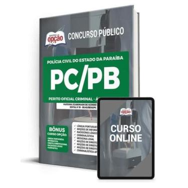 Imagem de Apostila PC-PB - Perito Oficial Criminal  Área: Geral