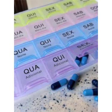 Imagem de Porta comprimido plastico semanal manha / meio dia / noite - RIO MASTE