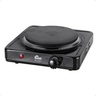 Imagem de Fogão Elétrico 1 Boca Kian FG-100 Preto, 220V