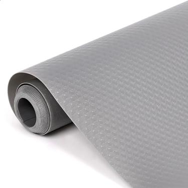 Imagem de Forro Organizador Casa Attract para Gavetas Armário Cozinha Antiderrapante 1,50m x 60cm Cinza