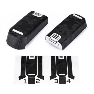 Imagem de WRAPGRADE Adesivos compatíveis com DJI NEO Duas Baterias (Preto Bumpy Camo)