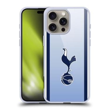 Imagem de Head Case Designs Capa de gel macio oficialmente licenciada Tottenham Hotspur F.C. Away 2024/25 Kit de crachá compatível com Apple iPhone 16 Pro Max