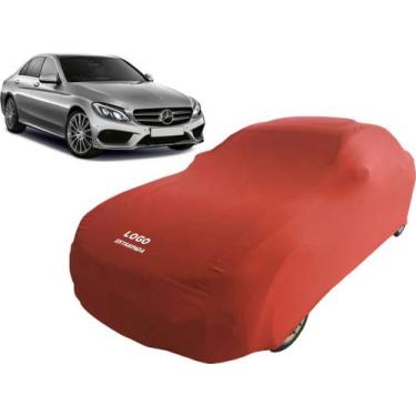 Imagem de Capa Para Cobrir Carro Mercedes C63 Amg Tecido Helanca - Mz, Vermelha