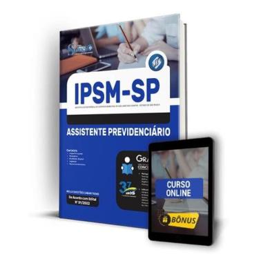 Imagem de Apostila IPSM de São José dos Campos - SP - Assistente Previdenciário 