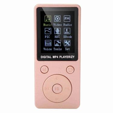 Imagem de Aqxreight Portable SC MP4 Music Player Suporta Cartão de 32 GB Com Fone de Ouvido por 30 Dias Hora de Espera E Blue Color Skid Tocando Music Player Rigador de Música R VÍDEO E