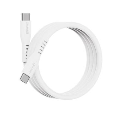 Imagem de Cabo Tipo-C para Tipo-C 1,5m Esc06swt Geonav Branco, Branco