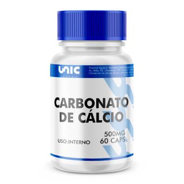 Imagem de Carbonato de Cálcio 500mg 60 Cáps
