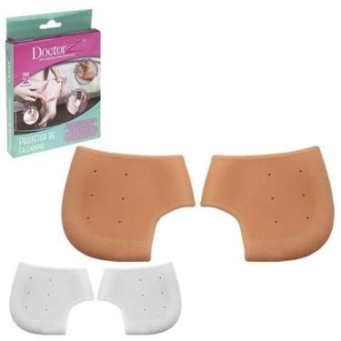 Imagem de Par Protetor de Calcanhar Silicone  Gel Macio Conforto - Doctor