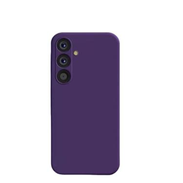 Imagem de Para Samsung A54 5G Capa de silicone líquido Capas de telefone para Samsung Galaxy A54 A 54 5G A55 5G Proteção traseira capa macia, violeta, para A53
