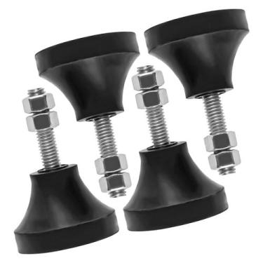 Imagem de Kit Amortecedor de Borracha 400 K Micro III 1/2" 4 Unidades - VIBRA-ST