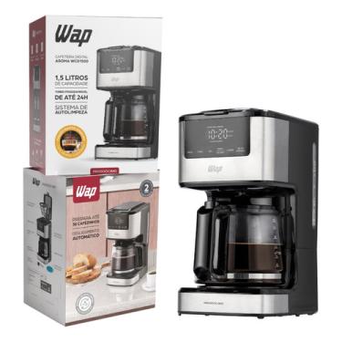 Imagem de Cafeteira Eletrica Digital Inteligente Timer Programavel WCD1500