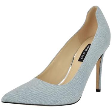 Imagem de Nine West Sapato feminino Freds, Jeans azul claro 450, 37