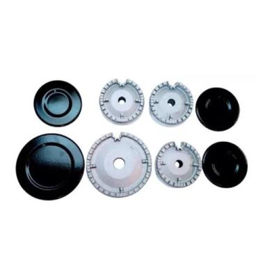 Imagem de 4 Queimador Defendi 4 Espalha Chama Para Fogão Cooktop Atlas