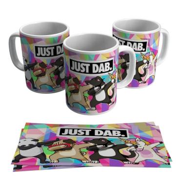 Imagem de Caneca Unicórnio Colorido Just Dab 325ml