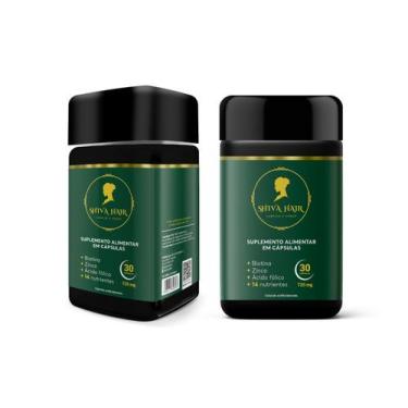 Imagem de Shiva hair (cabelos e unhas) 30 cápsulas - mundo sadio