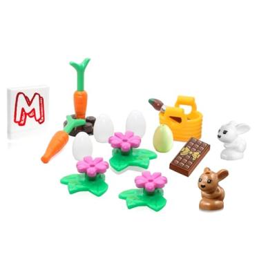 Imagem de LEGO Friends Easter Accessory Pack (with Paint Brush, Bunnies � Eggs � Flowers � and Carrots �)