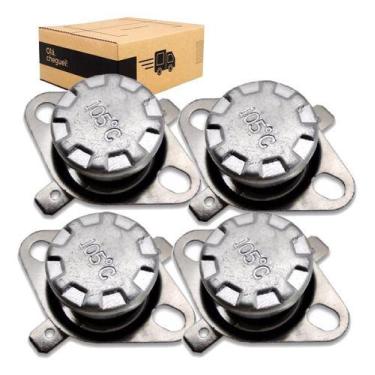 Imagem de Kit 4 Termostatos Microondas Magnetron 105c A 180c - rfw