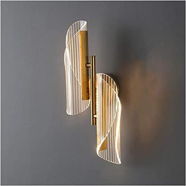 Imagem de HOSETEON Reamer Luz de parede acrílica LED rolo de ovo oom cabeceira arandela quarto corredor hotel ng Dection