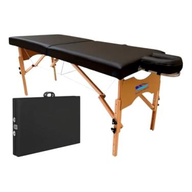 Imagem de Maca Dobrável Madeira RA01 300kg Preto