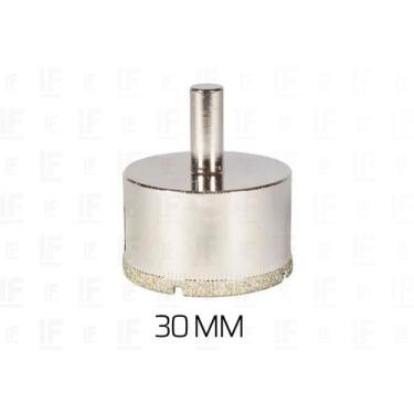 Imagem de Serra Copo Broca Diamantada 30mm P/ Vidro Cerâmica Marmore - Amatools